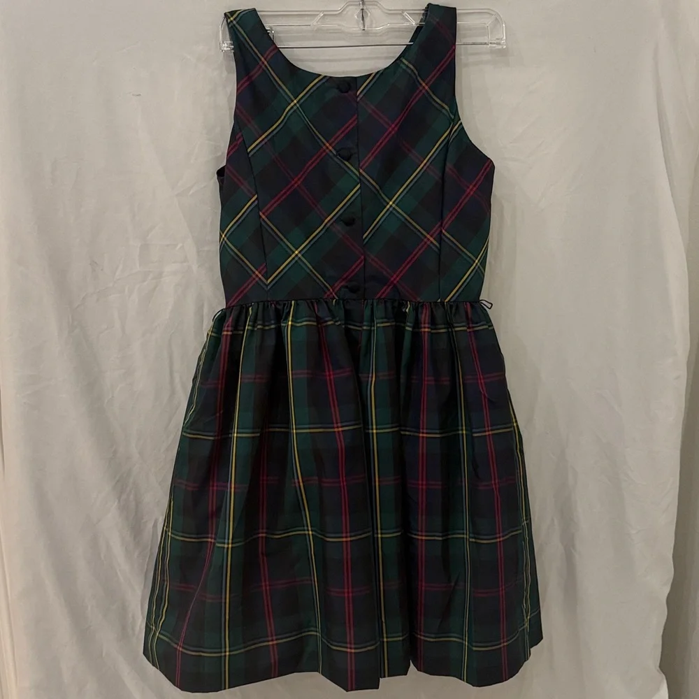 Polo Ralph Lauren sz 16 Girls tartan Dress